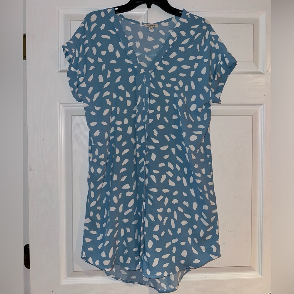 Umgee Blue and White Dress- Women’s